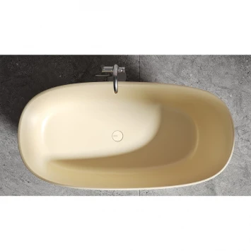 Ванна из литьевого мрамора Salini S-Stone Sofia 102528MF 150x75 см, отдельностоящая, покраска по RAL матовый полностью