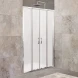 Душевая дверь 150-180 см BelBagno UNIQUE-BF-2-150/180-M-Cr матовое