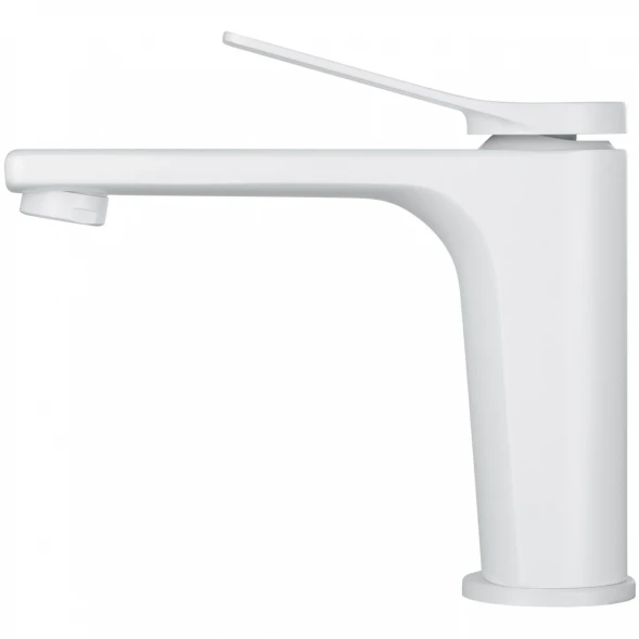 Смеситель для раковины Wonzon &amp; Woghand WW-XH-012-MW белый матовый