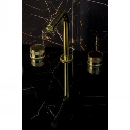 Смеситель для раковины Boheme Prestige 152-G-PR Золото