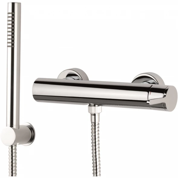 Смеситель для душа Emmevi Filobrass 85002B/CR с душевым гарнитуром, хром