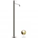 Смеситель напольный для раковины Emmevi Filobrass 85023/ORS Золото матовый