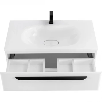 Тумба Bianco Lucido 74,6 см Cezares Eco ECO-750-2C-SO-BL