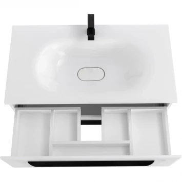 Тумба Bianco Lucido 74,6 см Cezares Eco ECO-750-2C-SO-BL