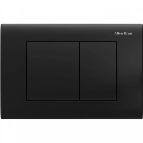 Кнопка смыва Allen Brau Liberty 9.20002.31 для инсталляции, черный матовый