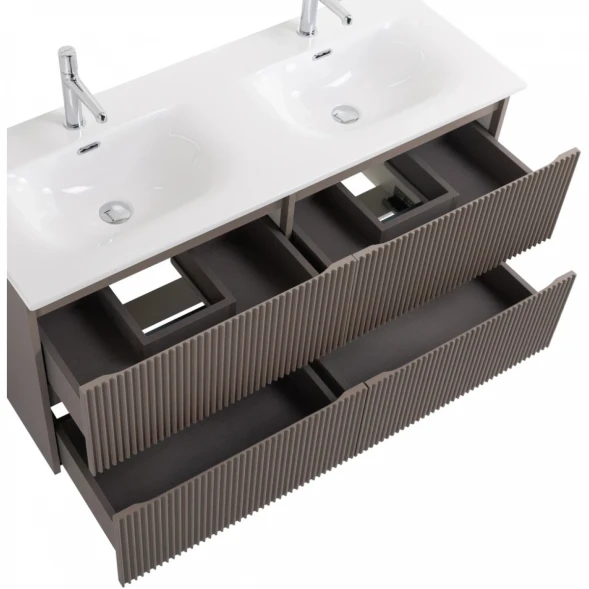 Тумба под раковину BelBagno Uno UNO-1200-4C-SO-СO 120 см, подвесная, бежевый матовый