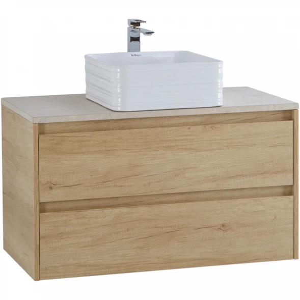 Тумба Rovere Nebrasca Nature 90 см BelBagno Kraft KRAFT-900-2C-SO-RNN