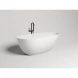 Ванна из литьевого мрамора Salini S-Stone Paola IN Classic 101612SM 172x82 см, отдельностоящая, белый матовый