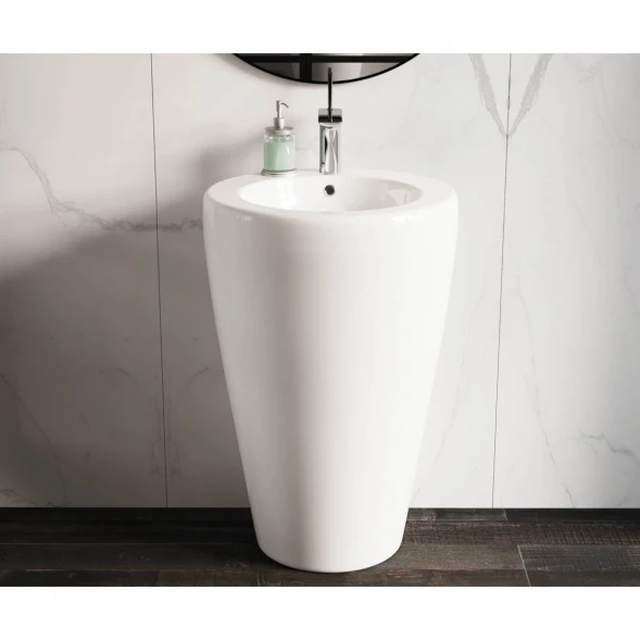 Раковина напольная 55x51,5 см Ceramica Nova 850 CN1807