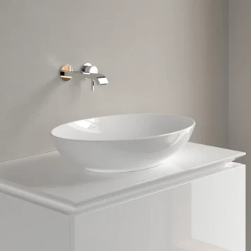 Раковина-чаша Villeroy &amp; Boch Loop &amp; Friends 4A470101 56x38,5 см, накладная, альпийский Белый