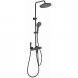 Душевая система Wonzon &amp; Woghand The One WW-B3094-MB 255 мм, с термостатом, черный матовый