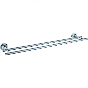 Полотенцедержатель Wonzon &amp; Woghand Simple WW-6511 60 см, двойной, хром