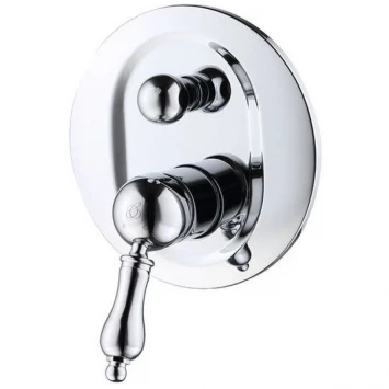 Смеситель для ванны Caprigo Adria Uno Metal Edition 02M-551-crm