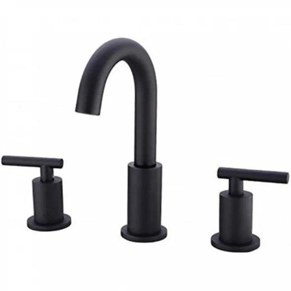 Смеситель для раковины Feramolli Croce BL641 черный матовый