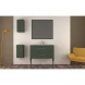 Зеркало Cezares Tiffany 45087 73x90 см, с LED-подсветкой, антизапотеванием, Verde Opaco