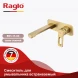 Смеситель для раковины Raglo R51.11.03 встраиваемый, Золото матовый