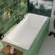 Ванна из литьевого мрамора Whitecross Coin Solid Surface 0224.180075.200 180x75 см, белый матовый
