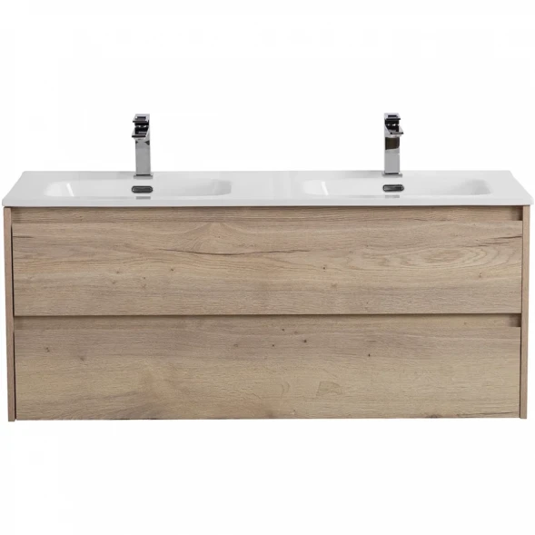 Тумба под раковину BelBagno Kraft KRAFT-1200-2C-SO-2-RGB 120 см, подвесная, Rovere Galifax Bianco