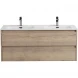 Тумба под раковину BelBagno Kraft KRAFT-1200-2C-SO-2-RGB 120 см, подвесная, Rovere Galifax Bianco