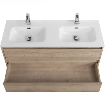 Тумба под раковину BelBagno Kraft KRAFT-1200-2C-SO-2-RGB 120 см, подвесная, Rovere Galifax Bianco