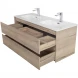 Тумба под раковину BelBagno Kraft KRAFT-1200-2C-SO-2-RGB 120 см, подвесная, Rovere Galifax Bianco