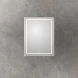 Зеркало BelBagno Kraft SPC-KRAFT-700-900-LED-TCH-WARM 70x90 см, с LED-подсветкой, сенсорным выключателем, антизапотеванием, алюминий