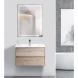 Зеркало BelBagno Kraft SPC-KRAFT-700-900-LED-TCH-WARM 70x90 см, с LED-подсветкой, сенсорным выключателем, антизапотеванием, алюминий