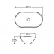 Раковина 60,5x36 см BelBagno BB1404-H301