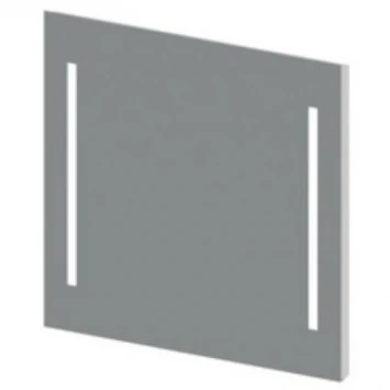 Зеркало 88x83,3 см белый глянец Astra-Form Альфа 020304