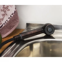 Смеситель для кухни с выдвижной лейкой WasserKRAFT А8247