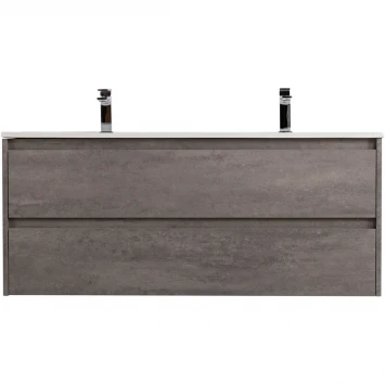 Тумба под раковину BelBagno Kraft KRAFT-1200-2C-SO-2-CG 120 см, подвесная, Cemento Grigio