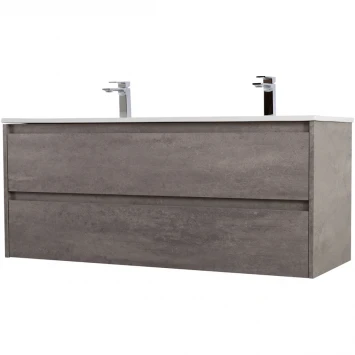 Тумба под раковину BelBagno Kraft KRAFT-1200-2C-SO-2-CG 120 см, подвесная, Cemento Grigio