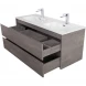 Тумба под раковину BelBagno Kraft KRAFT-1200-2C-SO-2-CG 120 см, подвесная, Cemento Grigio