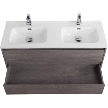 Тумба под раковину BelBagno Kraft KRAFT-1200-2C-SO-2-CG 120 см, подвесная, Cemento Grigio