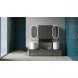 Зеркало Salini Armonia 27MА.02.450.900 45x90 см, с LED-подсветкой, сенсорным выключателем, диммером