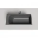 Ванна из литьевого мрамора Salini S-Sense Cascata Kit 10453MF 180x80 см, покраска по RAL матовый полностью