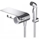 Гигиенический душ Am.Pm X-Joy TouchReel F0H85A800 со смесителем, хром