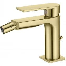 Смеситель для биде AQG Alpha 01ALP200OC Золото матовый