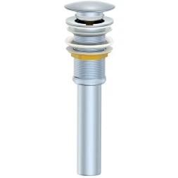 Донный клапан для раковины Wonzon & Woghand WW-88SS04-CR без перелива, хром