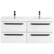Тумба Bianco Opaco 119,8 см Cezares Eco ECO-1200-4C-SO-2-BO