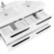 Тумба Bianco Opaco 119,8 см Cezares Eco ECO-1200-4C-SO-2-BO