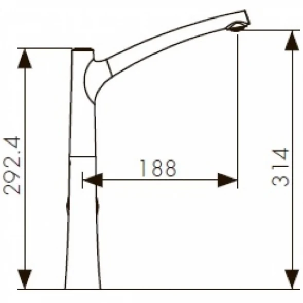 Смеситель для кухни Kaiser Stick 49144