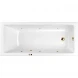 Акриловая гидромассажная ванна 169,5x70 см Whitecross Wave Slim 0111.170070.100.SOFT.GL