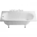 Ванна из литьевого мрамора Astra-Form Лира Solid Surface 01010086 180x80 см, белый матовый