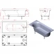 Ванна из литьевого мрамора Astra-Form Лира Solid Surface 01010086 180x80 см, белый матовый