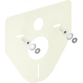 Инсталляция для унитаза Tece TECEplanus 9300302 + 9200010 + 9380014 + 9240351 с кнопкой смыва, хром