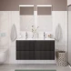 Тумба под раковину BelBagno Uno UNO-1200-4C-SO-GSO 120 см, подвесная, темно-серый матовый