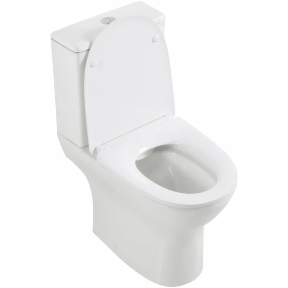 Чаша напольного безободкового унитаза BelBagno Lounge BB045CPR