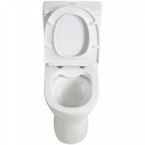 Чаша напольного безободкового унитаза BelBagno Lounge BB045CPR