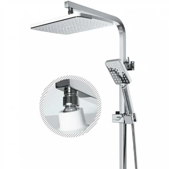 Душевая система 310x200 мм Grocenberg GB7008WC
